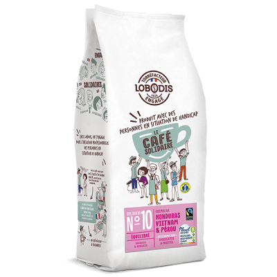 le café solidaire lobodis N°5 zéro déforestation Planet score B