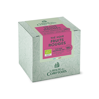 la route des comptoirs thé et tisane pour le bureau, entreprise, salle de pause cafeteria