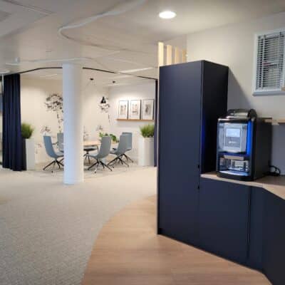 ambiance café entreprise